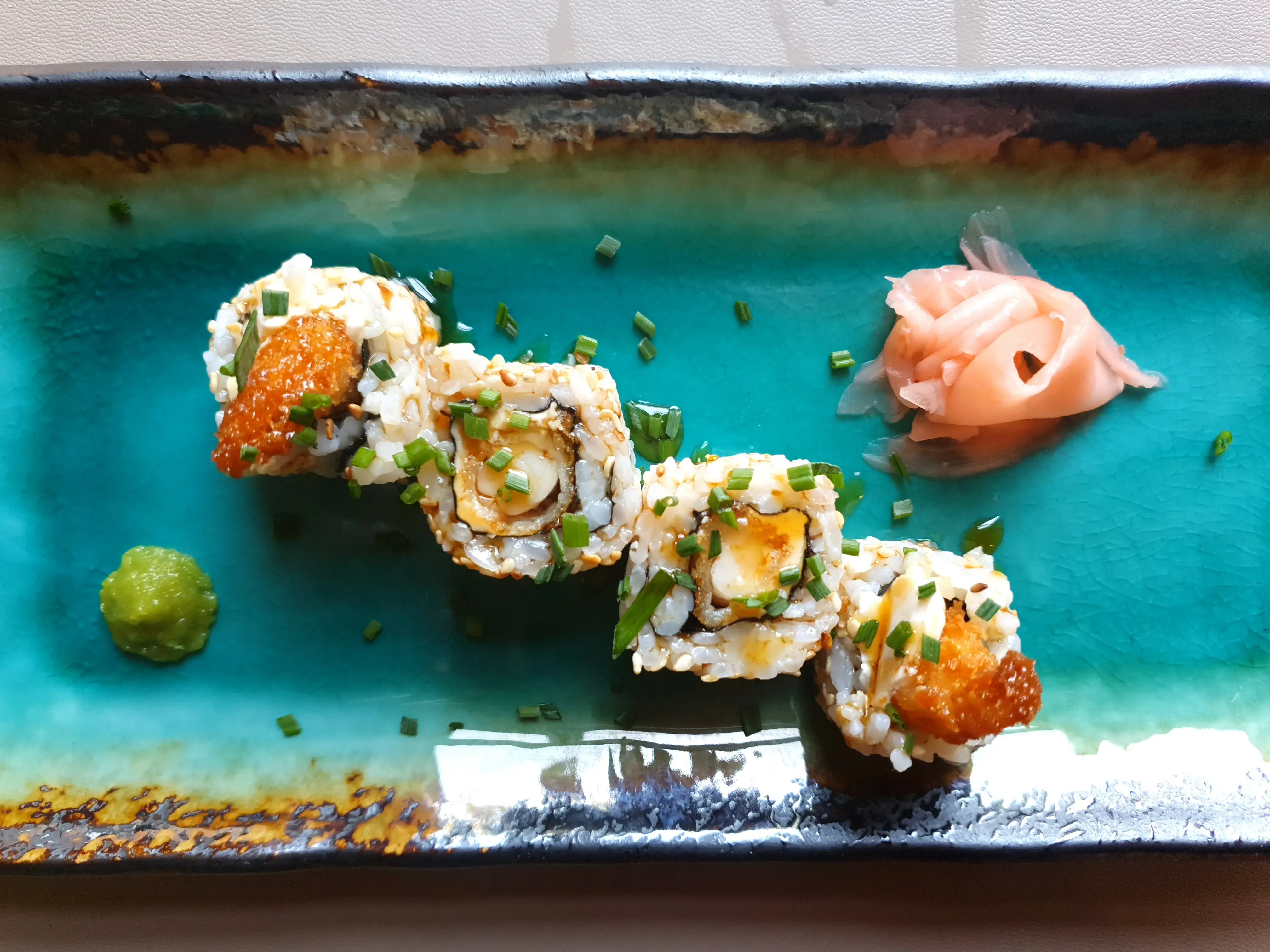 Uramaki Shrimp Tempura